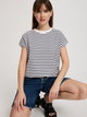 Футболка бавовняна жіноча Cross Jeans 56191-008 M Біла (8697319747003) - зображення 5