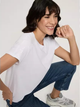 Футболка бавовняна жіноча Cross Jeans 56211-008 XL Біла (8697319733297) - зображення 4