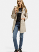 Kurtka parka damska wiosenna Cross Jeans 81275-033 M Ciemnobeżowa (8697319736311) - obraz 3