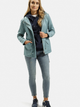 Kurtka wiatrówka damska z kapturem Cross Jeans 81276-081 XL Niebieska (8697319736465) - obraz 3