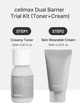 Набір з керамідами для сухої та чутливої шкіри Celimax Dual Barrier Trial Kit - изображение 2