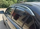 Ветровики с хромированным молдингом Niken Luxury (4 шт) для Mitsubishi Lancer X 2008- гг - изображение 3