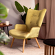 М'яке крісло Homla MOSS 70 x 95 см Yellow (5902869925829) - зображення 5