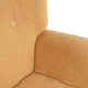 Fotel tapicerowany Homla MOSS TEDDY BOUCLE 70 x 95 cm Orange (5904183828572) - obraz 4
