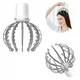 Массажер для головы в форме осьминога Head Massager, 12 лапок, 3 режима, аккумуляторный - изображение 9