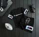 Костюм комплект чоловічий літо шорти футболка кепка бананка BMW M чорний - зображення 2