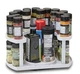 Полиця-органайзер для спецій Spice Spinner Two-Tiered Spice Organizer дворівнева для зберігання ємностей - зображення 1
