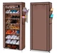 Стеллаж для хранения обуви Shoe Cabinet 160X60Х30 Полка для обуви Тканный стеллаж для обуви MAS - изображение 1