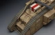 Збірна модель 1/35 Британський танк Mk.V Male Meng TS-020 - изображение 4