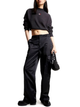 Штани жіночі Tommy Jeans DW0DW16392 26-32 Чорні (8720644937228) - зображення 3
