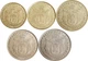 Набір монет Сербія набір з 5 монет 2007 UNC 1, 2, 5, 10, 20 динарів - зображення 2