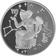 Монета Україна 5 гривень 2008 Знаки зодіаку - Діва Срібло Proof (KM # 507) - зображення 3