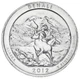 Монета США 25 центов (квотер) 2012 D «Национальные парки - Денали (15-й парк)» UNC (KM#523) - изображение 1