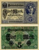 Банкнота Німеччина 5 марок 1917 UNC - зображення 1
