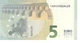 Банкнота Греція 5 євро 2013 YA Y001 UNC - зображення 2