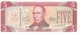 Банкнота Ліберія 5 доларів 2003 UNC (P26a) - зображення 3