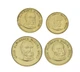 Набор монет Перу набор из 4 монет 1985-1988 VF-AU 5, 10, 20, 50 сентим - изображение 2
