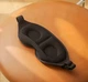 Маска для сна и комфортного отдыха дышащая 3D повязка на глаза с выпуклостями для глаз для мужчин и женщин Эластичная приятная ткань Black - изображение 10