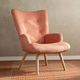 Fotel tapicerowany Homla MOSS POP 70 x 95 cm Pink (5904183882833) - obraz 8