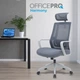 Кресло компьютерное офисное эргономичное OfficePro Harmony OC310-G-G-G Gray - изображение 12
