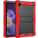 Протиударний чохол з підставкою Shockprof Capsule на Samsung Galaxy Tab A8 10.5" SM-X200 SM-X205 Червоний - зображення 2