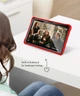 Протиударний чохол з підставкою Shockprof Capsule на Samsung Galaxy Tab A8 10.5" SM-X200 SM-X205 Червоний - зображення 6