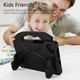 Противоударный детский чехол EVA Kids Like с подставкой на Samsung Galaxy Tab A11 LTE 4G / Tab A11 Wi-Fi 8.7" 2025 (Черный) - изображение 5