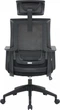 Кресло компьютерное офисное эргономичное OfficePro Harmony OC310-B-B-B Black - изображение 3