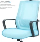Кресло компьютерное офисное эргономичное OfficePro Harmony OC310-B-BL-BL Black/Blue - изображение 15