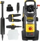 Мойка высокого давления электрическая бесщеточная Stanley 2.5 кВт, 150 бар, 8 м, 810 л/год, 50°C, бак 0.5 л SXPW25DTS-E - изображение 2