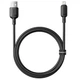 Кабель живлення Baseus Silky Series USB to Lightning, 2 м, чорний, 2.4A - зображення 3