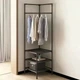 Вішалка підлогова стійка для одягу з підставкою для взуття New multi functional shoe and hat rack - изображение 1