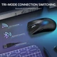 Мишка ігрова бездротова ATTACK SHARK R1 Black 2.4, BT, Wired - изображение 3