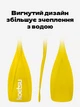 Желтое Весло KOETSU разборное Универсальное для SUP-доски, Каяка, Лодки, Гребли, 3-х секционное Алюминиевое - изображение 5