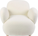 Fotel tapicerowany Homla SIESTE 96.5 x 90 x 79 cm Ecru (5906496741050) - obraz 2