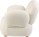 Fotel tapicerowany Homla SIESTE 96.5 x 90 x 79 cm Ecru (5906496741050) - obraz 3