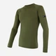 Термолонгслів чоловічий Sensor Merino Active LS SM11MA-safari-XL оливковий - зображення 5