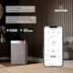 Мобільний кондиціонер Klarstein Kraftwerk Smart 12K Білий 59 квадратів - изображение 9