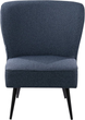 М'яке крісло Homla ABRAZO 71 x 75.5 x 86 см Navy Blue (5906496737930) - зображення 2