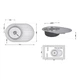 Кухонна мийка з крилом для посуду Lidz 7750 0,6мм Satin (LIDZ775006SAT) - зображення 8