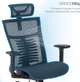 Крісло комп'ютерне офісне ергономічне OfficePro Balance OC620-B-B-B Black - зображення 14