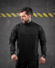 Тактический летний костюм Рип-стоп липучки под шевроны Combat Force Black S - изображение 7