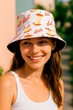 Двостороння панамка Fashion P0040-W 56-58 Чорний \ Білий - изображение 4