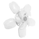 Лампа-вентилятор у патрон E29 50W з пультом управління PO-1234 White - зображення 3