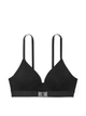 Комплект білизни Victoria's Secret Cotton Lightly Lined Wireless Bra Shine Patch Set Black 32B-M - зображення 3