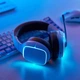 Ігрові бездротові навушники ATK M1 (Ігрова гарнітура) (Мікрофон) (Bluetooth) Білі - зображення 2