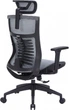 Крісло комп'ютерне офісне ергономічне OfficePro Balance OC620-B-DG-DG Black/Dark Gray - зображення 4