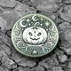 Монета латунна на Halloween з глибоким гравіюванням – подарунок із Чарівним Гарбузом та персоналізацією Гралекс 15-006-029-03 - зображення 1