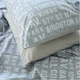 Комплект постельного белья MirSon Семейный 2 x 143x210 см 17-4739 Newspaper Бязь (2200008927752) - изображение 5