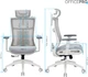 Кресло компьютерное офисное эргономичное Officepro Balance OC620-W-LG-LG White/Light Gray - изображение 11